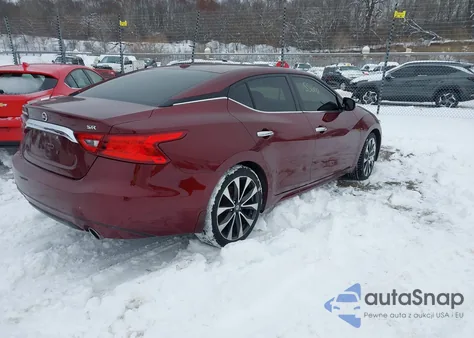 2016 Nissan Maxima 3.5 Sr z USA, uszkodzony, nr VIN 1N4AA6APXGC406947